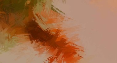 Renkli fırça darbelerinin soyut arkaplanı. fırçalanmış canlı duvar kağıdı. resmedilmiş sanat eseri. Eşsiz ve yaratıcı illüstrasyon.