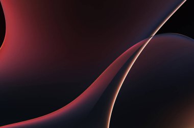 Soyut arkaplan. Değişken renk değişim dalgaları, dinamik hareketlerle. Işık dalgalarının neon renkli soyut tasarımı. Duvar kağıdı, afiş, arkaplan, kart, kitap illüstrasyonu, web sitesi.