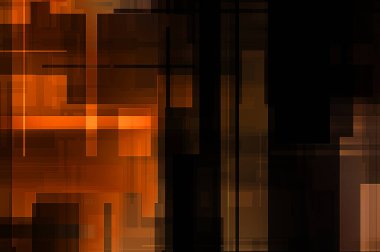 Fütürist soyut geometrik duvar kağıdı. Geometrik renkli şekiller. Dikdörtgen şekilli arka plan. Bir teknolojinin dijital illüstrasyonuName.