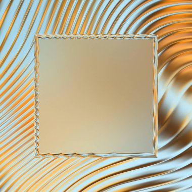 Soyut çerçeveli arkaplan. Renkli, canlı, dalgalı bir duvar kağıdı. Merkezi çerçeveli yaratıcı grafik 2d çizim. Dinamik şekilli modaya uygun sıvı örtüsü.