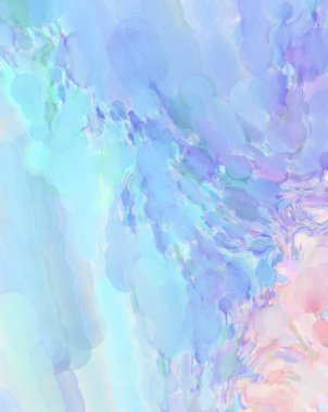 Taranmış Boyalı Soyut Arkaplan. Fırça darbesi ile boyanmış. Boya darbeleri. 2B Görüntü.