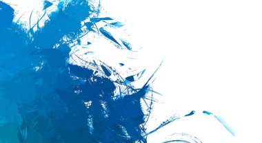 Taranmış Boyalı Soyut Arkaplan. Vahşi kaotik fırça darbeleri. Boya darbeleri. 2D İllüstrasyon. Fırça darbeli resim. 