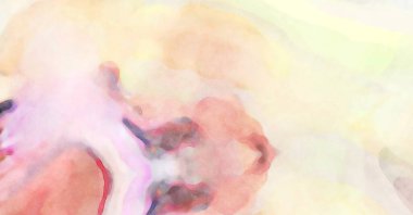 El yapımı sürreal soyut desenli suluboya. Modern sanatsal resim. 2D çizim. Arkaplan boyası karışımı. Yaratıcı duvar sanatı. Çağdaş sanat