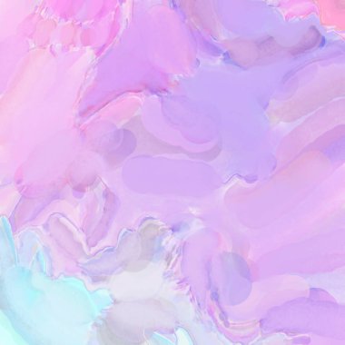 El yapımı sürreal soyut desenli suluboya. Modern sanatsal resim. 2D çizim. Arkaplan boyası karışımı. Yaratıcı duvar sanatı. Çağdaş sanat.