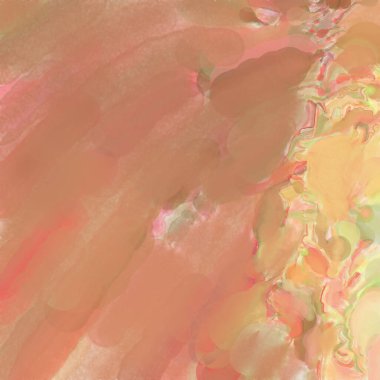 Çağdaş sanat. El işçiliğinin renkli dokusu. Modern resim. Yüzeyde suluboya vuruşlar. Sanatsal arkaplan resmi. Tablo üzerinde soyut resim. Fırça darbeleri. 