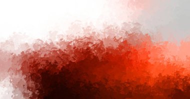 Modern sanat. Taranmış Boyalı Soyut Arkaplan. Fırça darbesi ile boyanmış. Boya darbeleri. 2B Görüntü.