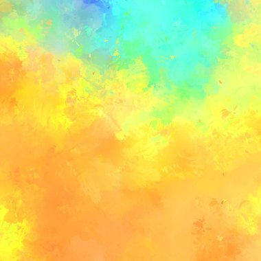 Boya darbeleri. 2D İllüstrasyon. Taranmış Boyalı Soyut Arkaplan. Fırça darbesi ile boyanmış. Modern sanat.