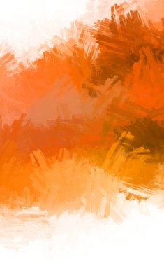 Modern sanat. Taranmış Boyalı Soyut Arkaplan. Fırça darbesi ile boyanmış. Boya darbeleri. 2B Görüntü.