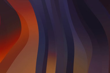 Soyut arkaplan. Renkli dalgalı tasarım duvar kağıdı. yaratıcı grafik 2D çizim. Dinamik şekilli modaya uygun sıvı örtüsü.