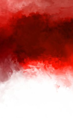 Renkli fırça darbelerinin 2D çizimi. Dekoratif desenli resim. canlı boya desenli arkaplan.