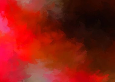 Taranmış Boyalı Soyut Arkaplan. Fırça darbesi ile boyanmış. Sanatsal canlılık ve renkli duvar kağıdı.