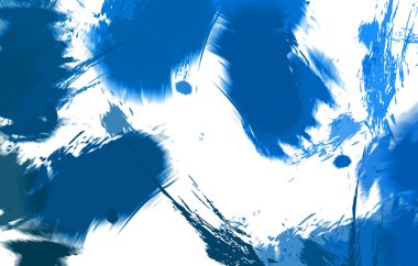 Renkli fırça darbelerinin 2B çizimi. Dekoratif doku resmi. Canlı boya desenli arka plan. Kaotik fırça darbeleri resim.