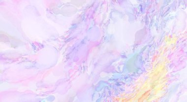 2D çizim. Sanatsal arkaplan resmi. Tablo üzerinde soyut resim. Çağdaş sanat. El yapımı resim. Renkli doku. Modern sanat eserleri. Yüzeyde suluboya fırça darbeleriyle boyama.