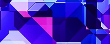 Üçgen arka planda üst üste dizayn ediliyor. Soyut geometrik duvar kağıdı. Geometrik renkli üçgen şekiller.