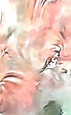 Soyut arkaplanda pürüzlü fırça darbeleri. Fırça boyası. Renkli boya darbeleri. Eşsiz duvar sanatı. Tuvaldeki modern sanat. Renkli çağdaş sanat eserleri. 