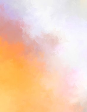 Yaratıcı soyut resim. Artistik fırça darbeleriyle donatılmış. Renkli ve canlı bir illüstrasyon. boyalı sanat.