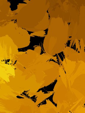 Duvar sanatı Eşsiz ve yaratıcı illüstrasyon. Fırça darbesi ile boyanmış. Renkli fırça darbelerinin soyut arkaplanı. Fırçalanmış canlı duvar kâğıdı. Boyalı sanatsal yaratım.