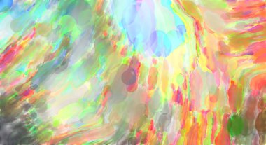 Çağdaş sanat. El yapımı resim. Modern sanat eserleri. Yüzeyde suluboya fırça darbeleriyle resim yapmak. 2D çizim. Sanatsal arkaplan resmi. Tablo üzerinde soyut resim. Renkli doku.