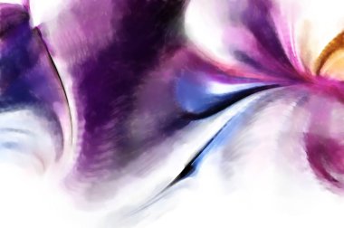 Modern sanat. Renkli çağdaş sanat eserleri. Renkli boya darbeleri. Soyut arkaplanda fırça darbeleri. fırça boyası.