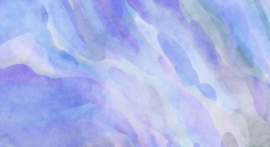 Yumuşak suluboya duvar kağıdı. Hafifçe fırçalanmış renkleri olan sanatsal bir resim. Pastel renkler arkaplana dokunmuş. Soyut duvar sanatı..