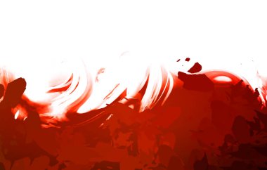 Taranmış Boyalı Soyut Arkaplan. Vahşi kaotik fırça darbeleri. Boya darbeleri. 2D İllüstrasyon. Fırça darbeli resim. 