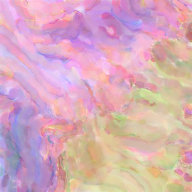 El yapımı sürreal soyut desenli suluboya. Modern sanatsal resim. 2D çizim. Arkaplan boyası karışımı. Yaratıcı duvar sanatı. Çağdaş sanat.