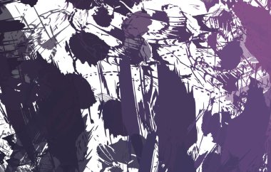 Sanatsal soyut arkaplan. Doku boyalı duvar kağıdı. Boya darbeleriyle yaratıcı bir illüstrasyon. Fırça desenli resim.