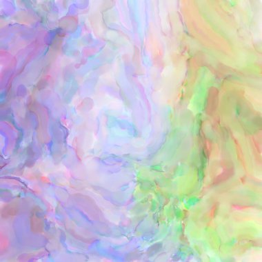 Soyut doku. Yüzeyde etkileyici el yapımı suluboya. Suluboya fırça darbeleri. Modern sanat. Çok renkli arkaplan. Çağdaş duvar sanatı. Renkli bir fon. 2d illüstrasyon.