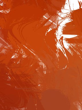 Renkli fırça darbelerinin 2B çizimi. Dekoratif doku resmi. Canlı boya desenli arka plan. Kaotik fırça darbeleri resim.