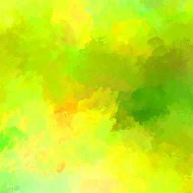 Canlı fırça darbeleriyle boyanmış. Renkli desenli resim. Fırçalanmış duvar kağıdını boya.