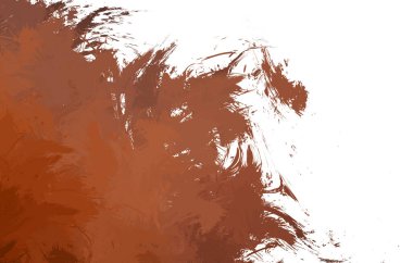 Duvar sanatı Eşsiz ve yaratıcı illüstrasyon. Fırça darbesi ile boyanmış. Renkli fırça darbelerinin soyut arkaplanı. Fırçalanmış canlı duvar kâğıdı. Boyalı sanatsal yaratım.