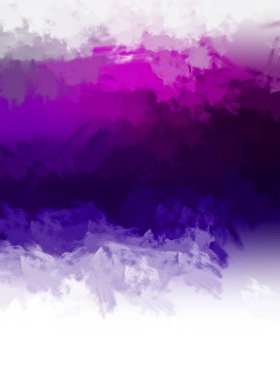 Renkli fırça darbelerinin 2D çizimi. Dekoratif desenli resim. canlı boya desenli arkaplan.