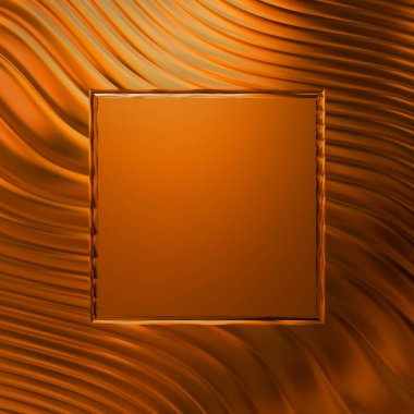 Soyut çerçeveli arkaplan. Renkli, canlı, dalgalı bir duvar kağıdı. Merkezi çerçeveli yaratıcı grafik 2d çizim. Dinamik şekilli modaya uygun sıvı örtüsü.