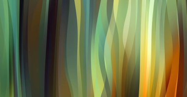 Soyut arkaplan. Renkli dalgalı tasarım duvar kağıdı. yaratıcı grafik 2D çizim. Dinamik şekilli modaya uygun sıvı örtüsü.