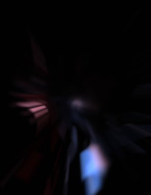 Işık parçacık izleri. Parlayan parçacıkları ve çizgileri olan ışık patlaması yıldızı. Güzel hareketli soyut ışın arkaplanı.