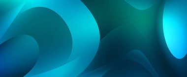 Soyut arkaplan. Renkli dalgalı tasarım duvar kağıdı. yaratıcı grafik 2D çizim. Dinamik şekilli modaya uygun sıvı örtüsü.