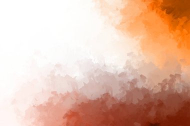 Renkli fırça darbelerinin 2D çizimi. Dekoratif desenli resim. canlı boya desenli arkaplan.