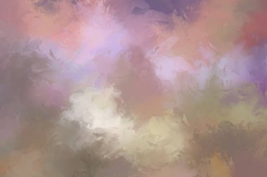 Sanatsal soyut arkaplan. Doku boyalı duvar kağıdı. Boya darbeleriyle yaratıcı bir illüstrasyon. Fırça desenli resim.