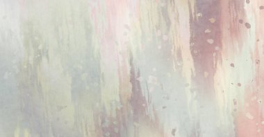 Yaratıcı soyut resim. Artistik fırça darbeleriyle donatılmış. Renkli ve canlı bir illüstrasyon. boyalı sanat.