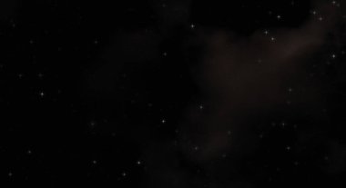 Galaksi uzayındaki yıldız alanı renkli nebula ile. Uzayın derinliklerinin bilim kurgu geçmişi. Ruhsal duvar kağıdı.