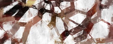 Soyut arkaplanda pürüzlü fırça darbeleri. Fırça boyası. Renkli boya darbeleri. Eşsiz duvar sanatı. Tuvaldeki modern sanat. Renkli çağdaş sanat eserleri. 