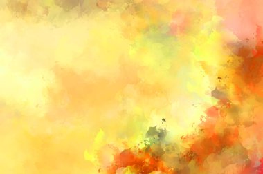 Sanatsal soyut arkaplan. Doku boyalı duvar kağıdı. Boya darbeleriyle yaratıcı bir illüstrasyon. Fırça desenli resim.