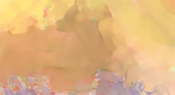 Akvarell Abstrakt Målning Med Pastellfärger Mjuk Färg Målad Illustration Lugnande — Stockfoto