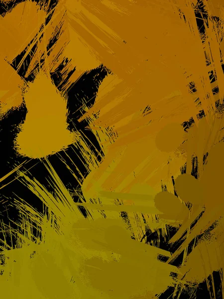 Veggkunst Unik Kreativ Illustrasjon Pusset Maling Abstrakt Bakgrunn Fargerike Penselstrøk – stockfoto