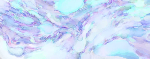 Modern Brush Strokes Painting Watercolor Abstract Painting Pastel Colors Soft — Stock Photo, Image