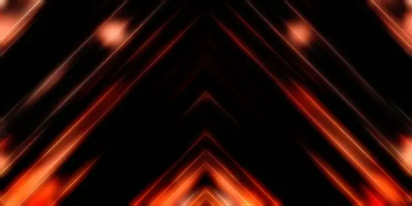 Abstract Stralende Geometrische Lichten Achtergrond Fractale Symmetrische Grafische Illustratie Intersecterende — Stockfoto