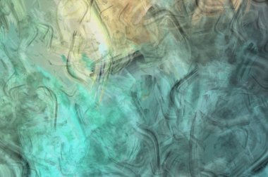 Modern sanat. Taranmış Boyalı Soyut Arkaplan. Fırça darbesi ile boyanmış. Boya darbeleri. 2B Görüntü