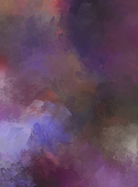 Taranmış Boyalı Soyut Arkaplan. Fırça darbesi ile boyanmış. Sanatsal canlılık ve renkli duvar kağıdı.