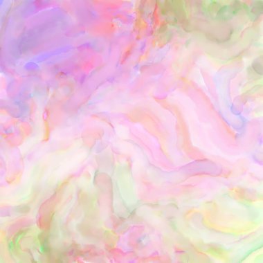 El yapımı sürreal soyut desenli suluboya. Modern sanatsal resim. 2D çizim. Arkaplan boyası karışımı. Yaratıcı duvar sanatı. Çağdaş sanat.