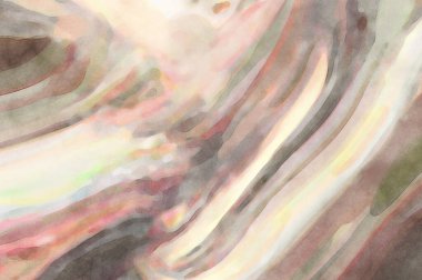 2D çizim. Sanatsal arkaplan resmi. Tablo üzerinde soyut resim. Çağdaş sanat. El yapımı resim. Renkli doku. Modern sanat eserleri. Yüzeyde suluboya fırça darbeleriyle boyama.